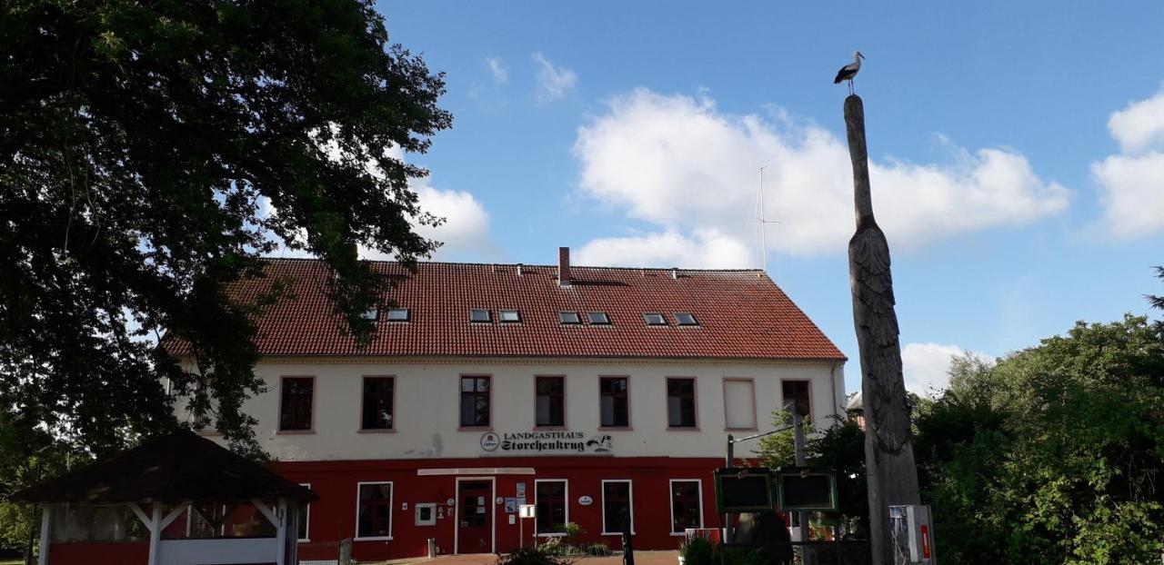 Landhotel Storchenkrug Ruhstadt Bagian luar foto